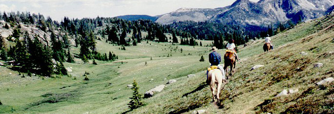 Early Winters horseback riding